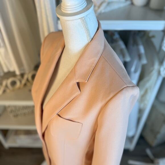 Haberdashery sz. 12 vintage light pink/peach blazer Easter special occasion 3719 - Picture 5 of 8